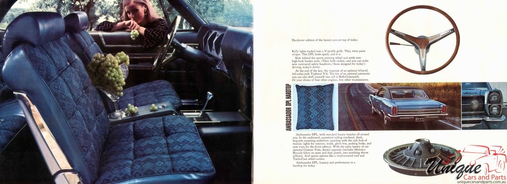 1967 AMC Ambassador Brochure Page 6